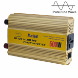 500W Power Inverter Pure Sine Wave AC convert
